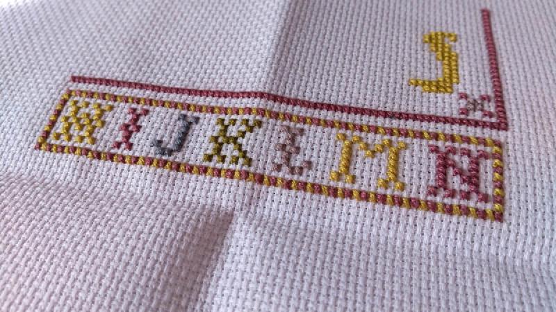 Featured image of post MERMAID ALPHABET BIRTH SAMPLER 1