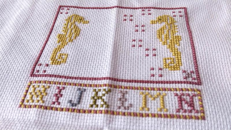 Featured image of post MERMAID ALPHABET BIRTH SAMPLER 2